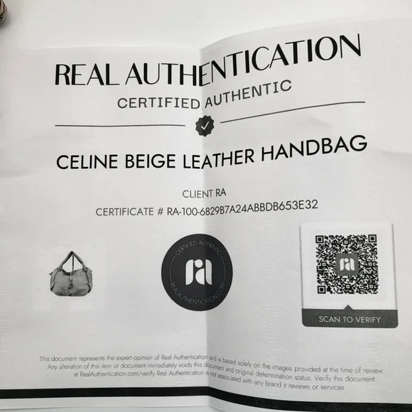 Celine Bittersweet Shoulder Bag in Soft Grained Leather ...Authentic w/COA... - Picture 16 of 16